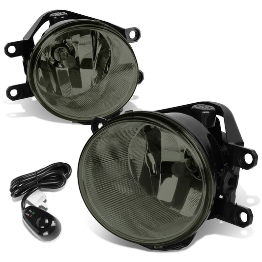 FAROS DE NIEBLA 15-16 TOYOTA RAV4 / 14-15 4RUNNER, LEXUS CT200H, GS350, IS250, IS350, RX350, RX450H / 14-16 COROLLA / 13-15 LEXUS ES300H / 14-18 HIGHLANDER / 12-15 PRIUS / 12-14 PRIUS C / 15-18 TACOMA / 13-16 TUNDRA - WITH SWITCH - H16 BULB - SMOKE