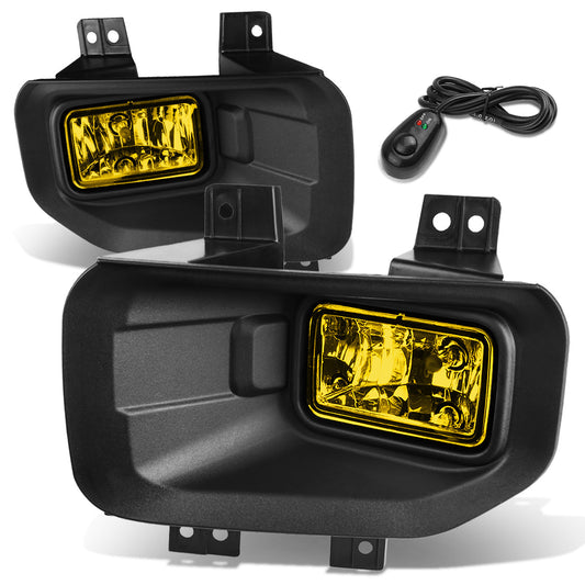 FAROS DE NIEBLA 15-17 FORD F-150 - WITH SWITCH AND BEZEL - H10 BULB - AMBER