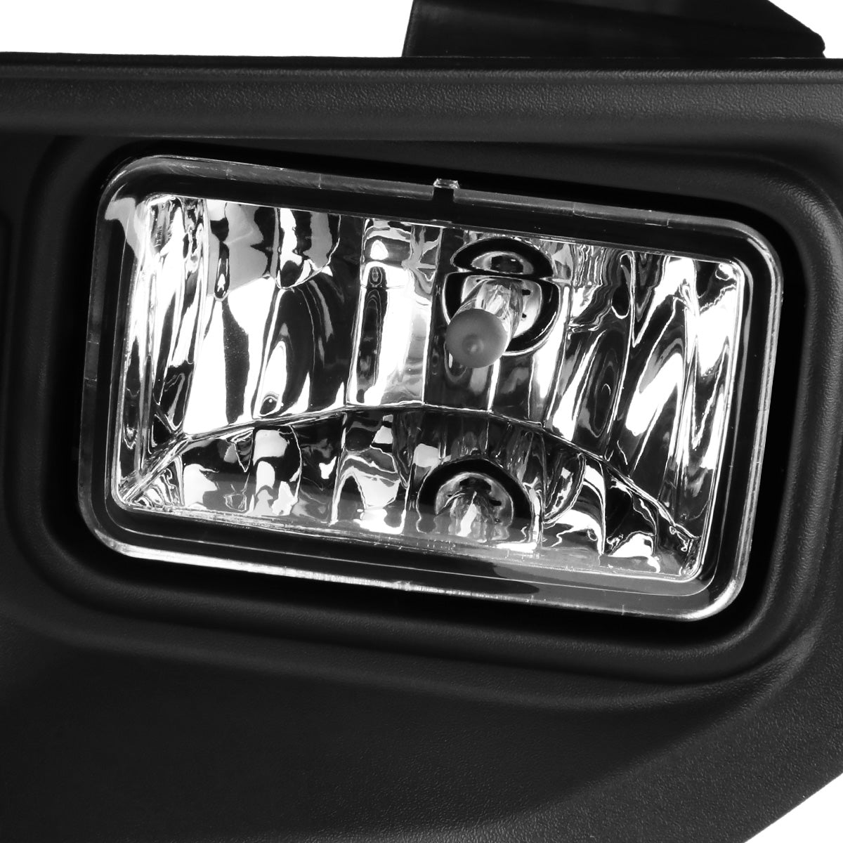 FAROS DE NIEBLA 15-17 FORD F-150 - WITH SWITCH AND BEZEL - H10 BULB - CHROME / CLEAR