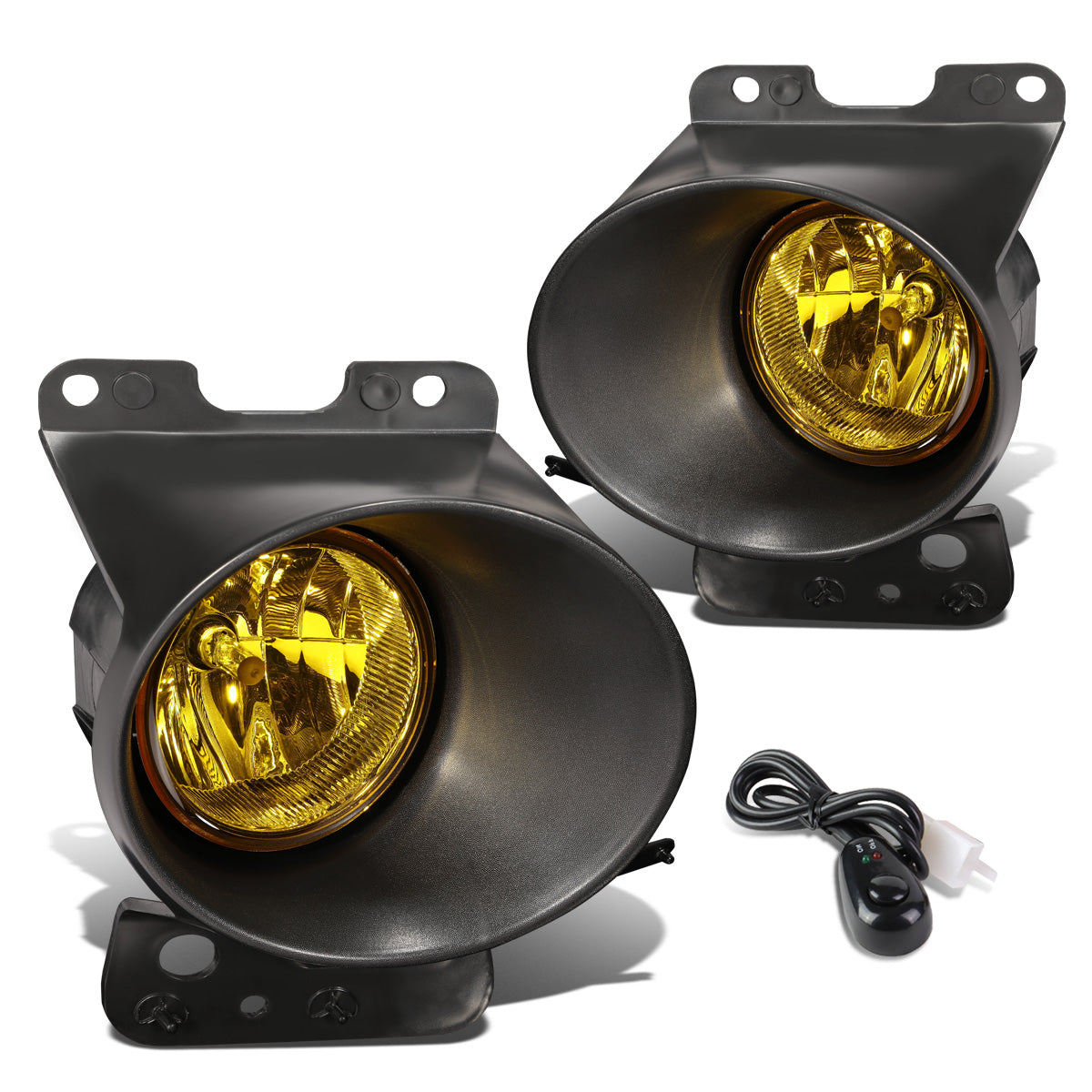 FAROS DE NIEBLA 06-08 FORD F-150, LINCOLN MARK LT - WITH SWITCH - H10 BULB - AMBER