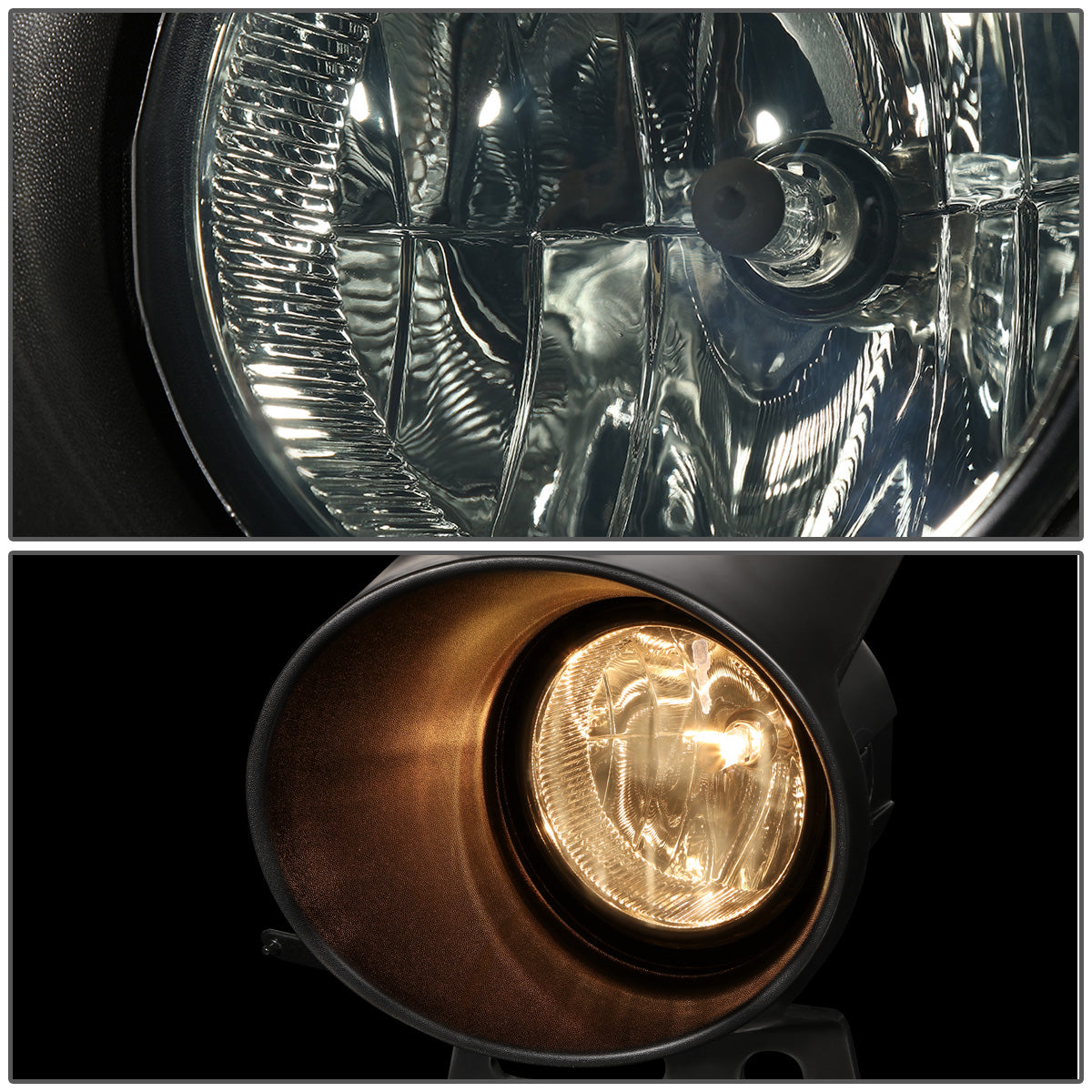 FAROS DE NIEBLA 06-08 FORD F-150, LINCOLN MARK LT - WITH SWITCH - H10 BULB - SMOKE
