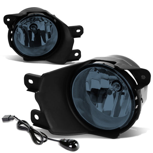 FAROS DE NIEBLA 08-17 TOYOTA SEQUOIA - WITH SWITCH - H10 BULB - SMOKE