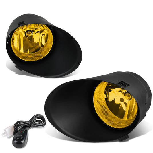 FAROS DE NIEBLA 07-13 TOYOTA TUNDRA / 07-11 SEQUOIA - WITH SWITCH - H10 BULB - AMBER