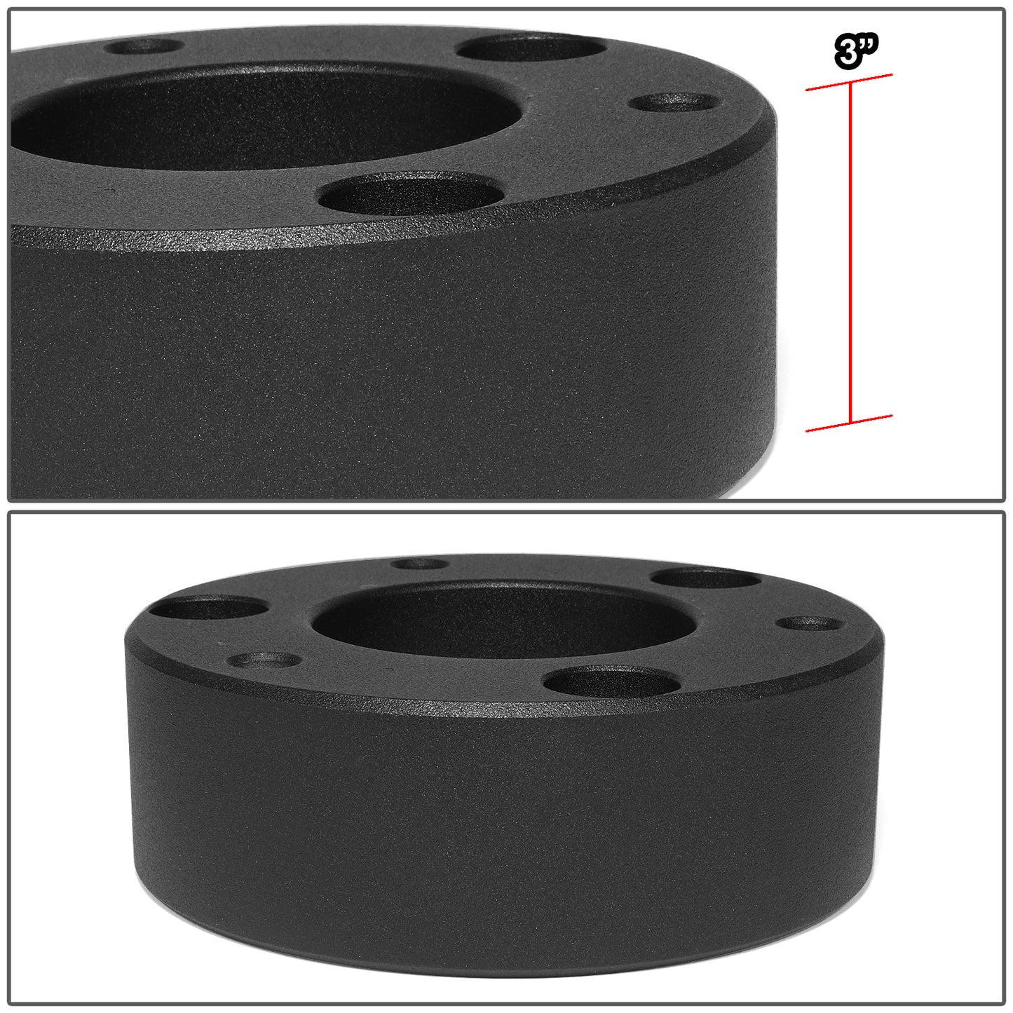 KIT ELEVACION 07-22 CHEVY SILVERADO 1500 / 07-22 GMC SIERRA 1500 - FITS MODELS WITHOUT AUTOMATIC LEVELING SYSTEM / ELECTRONIC SUSPENSION - FRONT - 3" LIFT - UPPER MOUNT