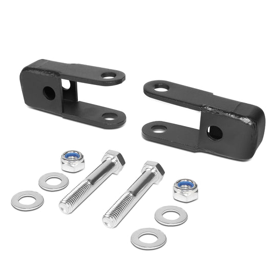 KIT ELEVACION 99-06 CHEVY SILVERADO 1500 / 2007 CHEVY SILVERADO 1500 CLASSIC / 99-06 GMC SIERRA 1500 / 2007 GMC SIERRA 1500 CLASSIC - FITS 4WD MODELS ONLY - FRONT - FOR USE WITH 2"-4" LIFTED VEHICLES - REAR SHOCK EXTENSION