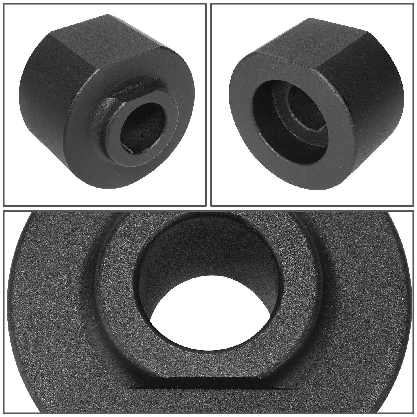 KIT ELEVACION 99-20 FORD F-250 SUPER DUTY / 99-20 FORD F-350 SUPER DUTY - FITS 2WD MODELS ONLY - FRONT - 2" LIFT - LOWER SPRING PERCH MOUNT LIFT SPACER