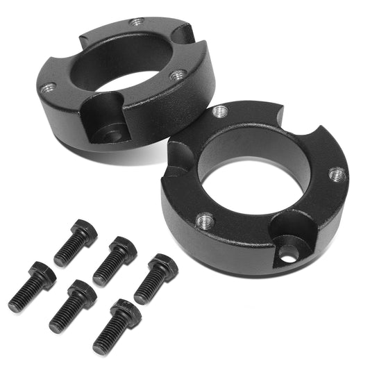 KIT ELEVACION 95-04 TOYOTA TACOMA / 96-02 TOYOTA 4RUNNER - FITS 6-LUG WHEEL HUB MODELS ONLY - FRONT - 2.5" LIFT - STRUT TOP MOUNT SPACER
