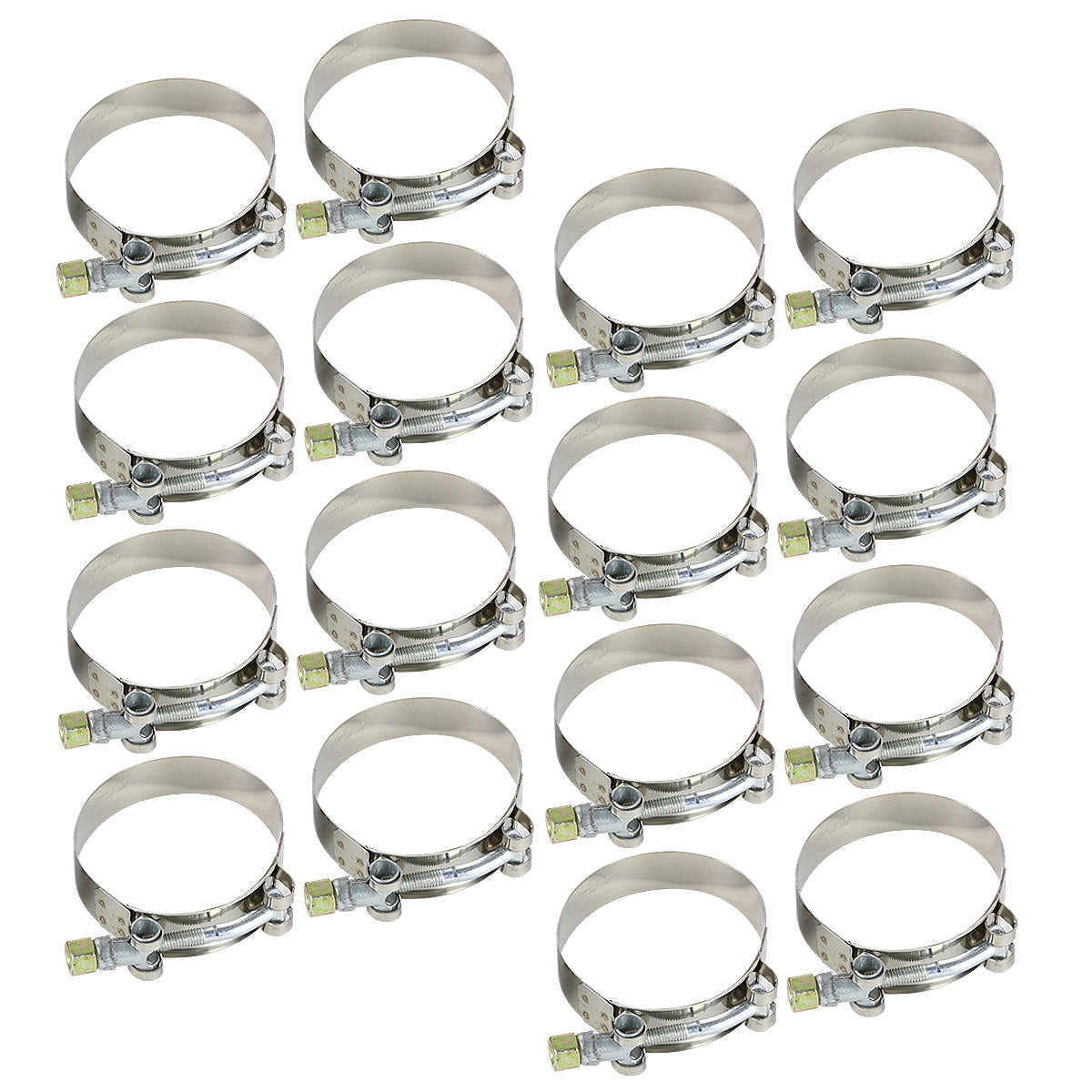 TUBERIA INTERCOOLER UNIVERSAL INTERCOOLER PIPING - ALUMINUM - 2.25" - 8PC - PIPES / HOSES / CLAMPS - 90D