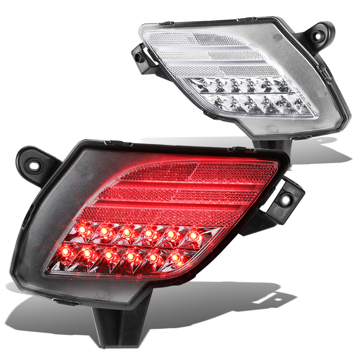 FAROS DE NIEBLA 13-16 MAZDA CX5 - REAR BRAKE LIGHT - LED - KD31515M0, MA2830101, KD31-515L0 - CHROME