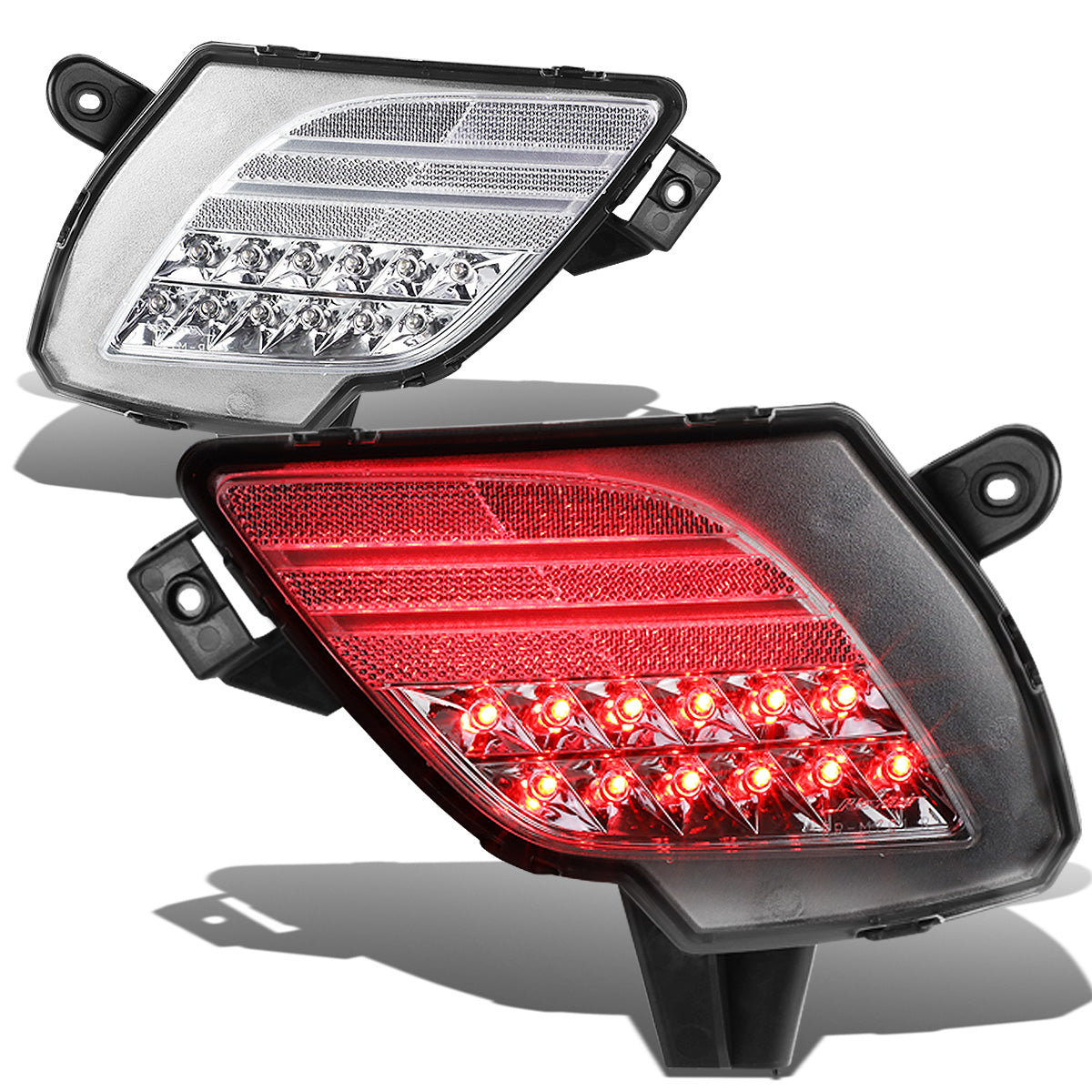 FAROS DE NIEBLA 13-16 MAZDA CX5 - REAR BRAKE LIGHT - LED - KD31515M0, MA2830101, KD31-515L0 - CHROME