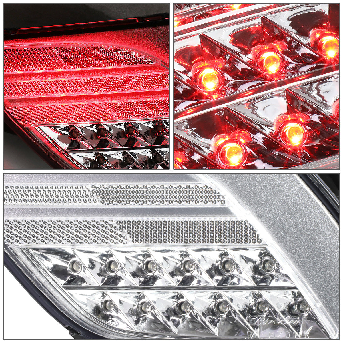 FAROS DE NIEBLA 13-16 MAZDA CX5 - REAR BRAKE LIGHT - LED - KD31515M0, MA2830101, KD31-515L0 - CHROME