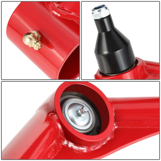 HORQUILLAS CHEVOLET SILVERADO 2500HD 8-LUG 2011-2019 GMC SIERRA 2500HD 3500HD 8-LUG 2011-2019 2-4" LIFT FRONT UPPER CONTROL ARMS,RED+BLACK