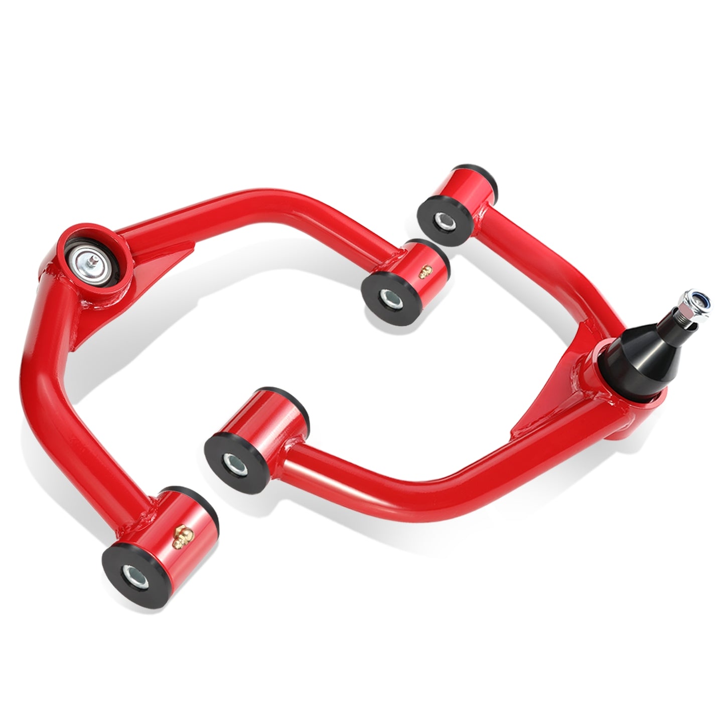HORQUILLAS CHEVOLET SILVERADO 2500HD 8-LUG 2011-2019 GMC SIERRA 2500HD 3500HD 8-LUG 2011-2019 2-4" LIFT FRONT UPPER CONTROL ARMS,RED+BLACK