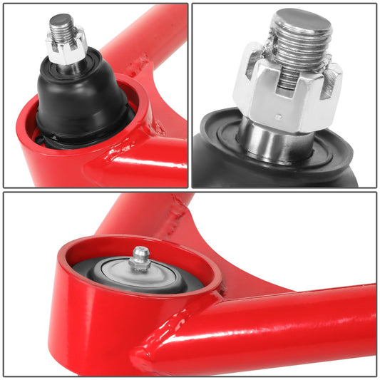 HORQUILLAS CADILLAC CHEVY GMC SUV 1500 2007-2015, 2-4" UPPER CONTROL ARM LIFT KITS FOR CHEVY SILVERADO GM 1500 07-16 TUBULAR, UPPER CONTROL ARM FOR 2-4" LEVELING KIT 2007-2018 CHEVY SILVERADO GM SIERRA 1500, RED+BLACK