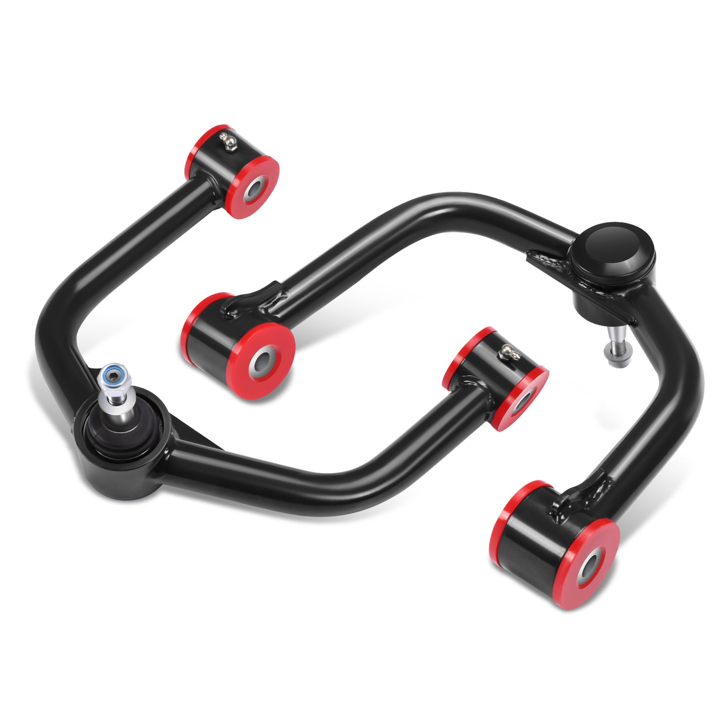 HORQUILLAS 2004-15 NISSAN TITAN 2005-19 AMADA 2-4" LIFT,
2004-2015 NISSAN TITAN (EXCLUDES PRO-4X)
2005-2019 NISSAN ARMADA (EXCLUDES PRO-4X)
BLACK+RED