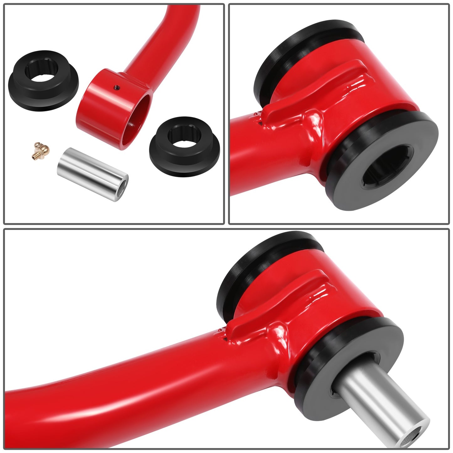 HORQUILLAS 2004-15 NISSAN TITAN 2005-19 AMADA 2-4" LIFT,
2004-2015 NISSAN TITAN (EXCLUDES PRO-4X)
2005-2019 NISSAN ARMADA (EXCLUDES PRO-4X)
RED+BLACK