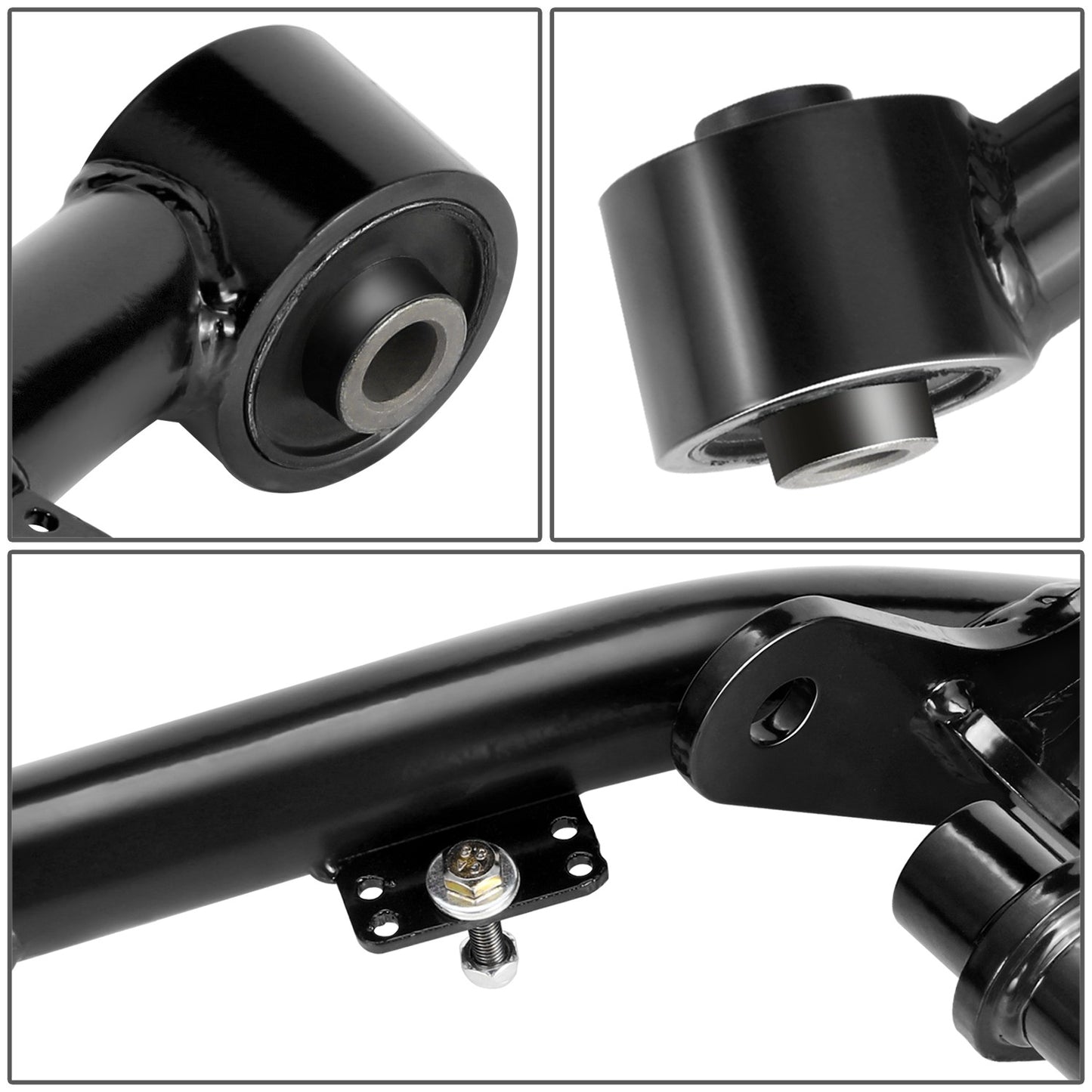 HORQUILLAS 99-06 SILVERADO SIERRA 1500 DUAL SHOCK MOUNT FRONT UPPER CONTROL ARM 2-4" LIFT, BLACK+BLACK