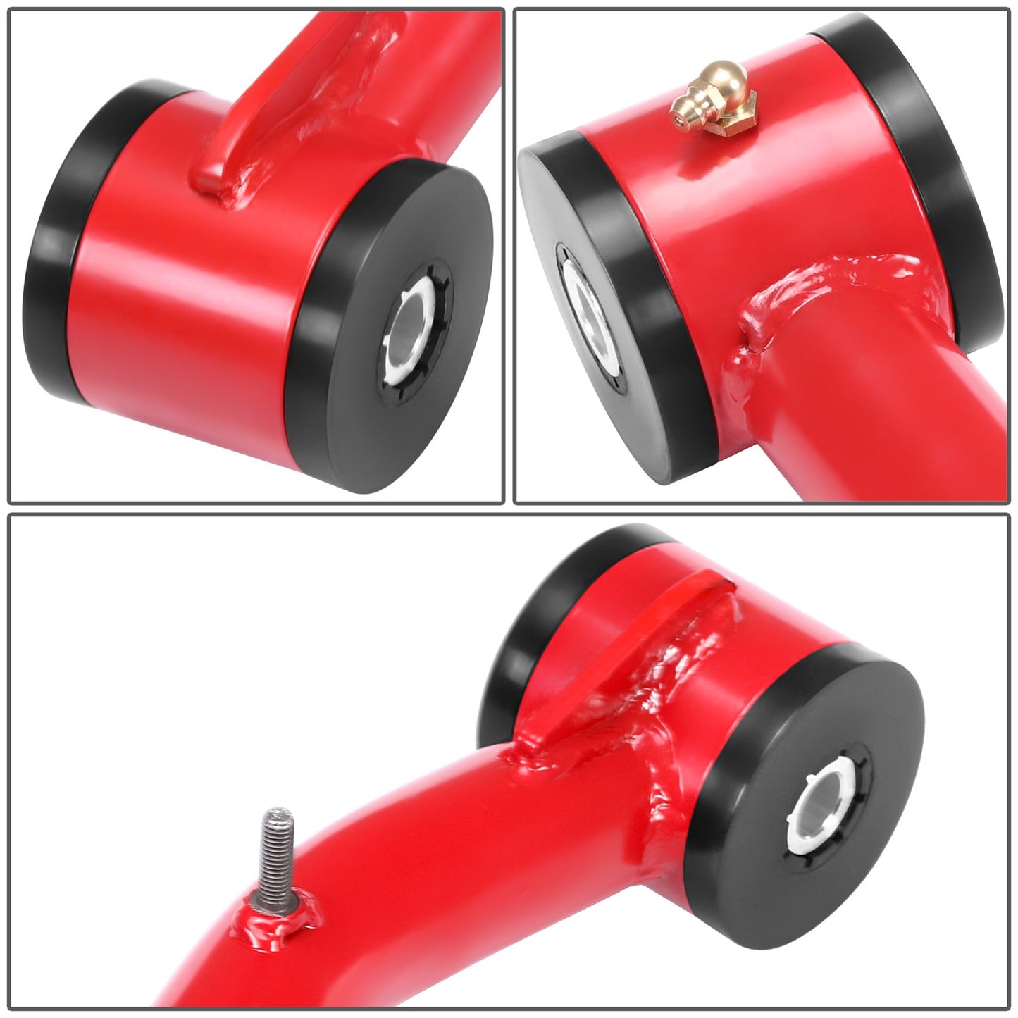 HORQUILLAS 2003-2022 TOYOTA FJ CRUISER 4RUNNER FRONT UPPER CONTROL ARMS 2-4"LIFT,
2003-2022 TOYOTA 4RUNNER
2007-2014 TOYOTA FJ CRUISER
2010-2016 LEXUS GX460
2003-2009 LEXUS GX470
RED+BLACK