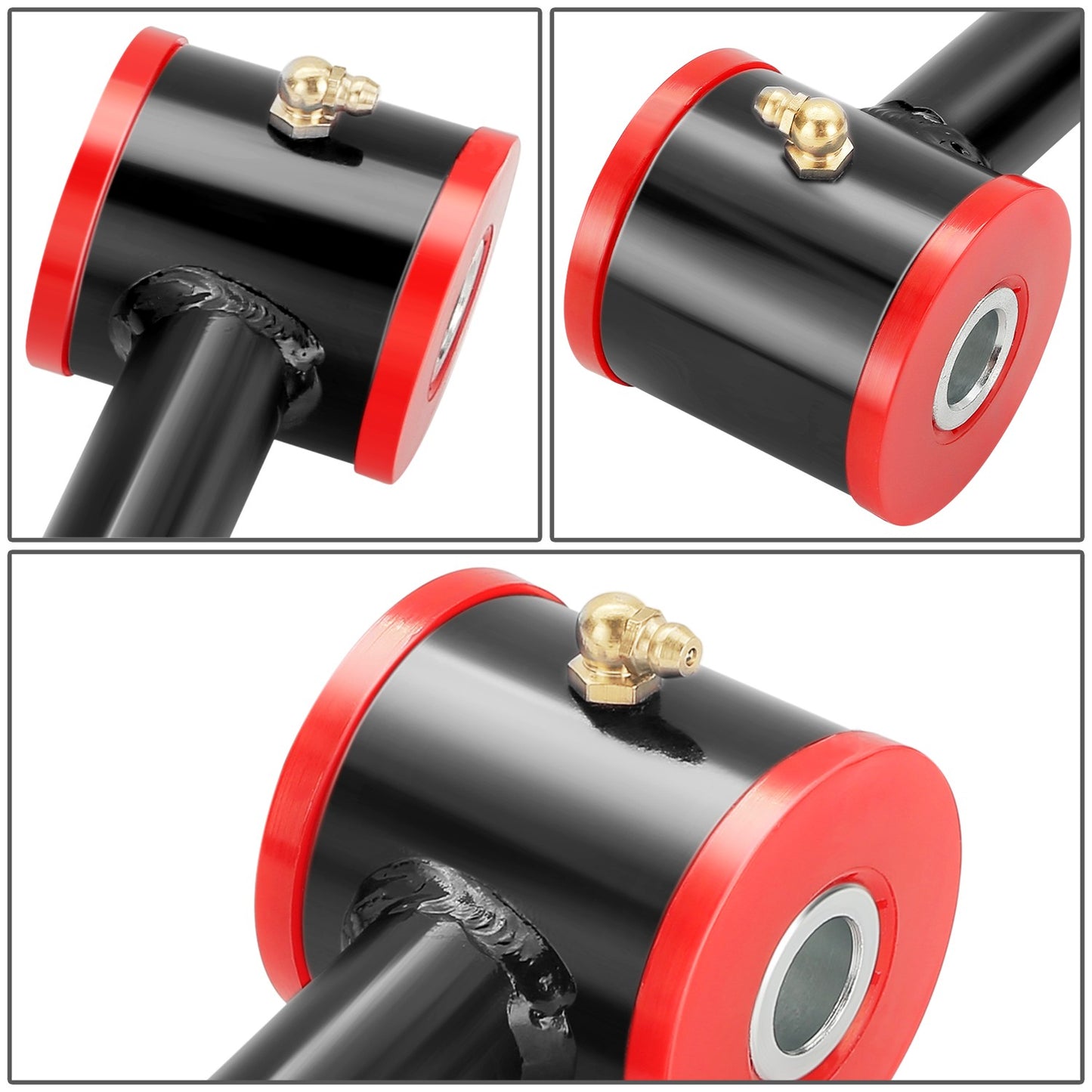 HORQUILLAS TOYOTA TUNDRA 2022-2025 - FITS 2-4 LEVELING LIFT - BLACK / RED