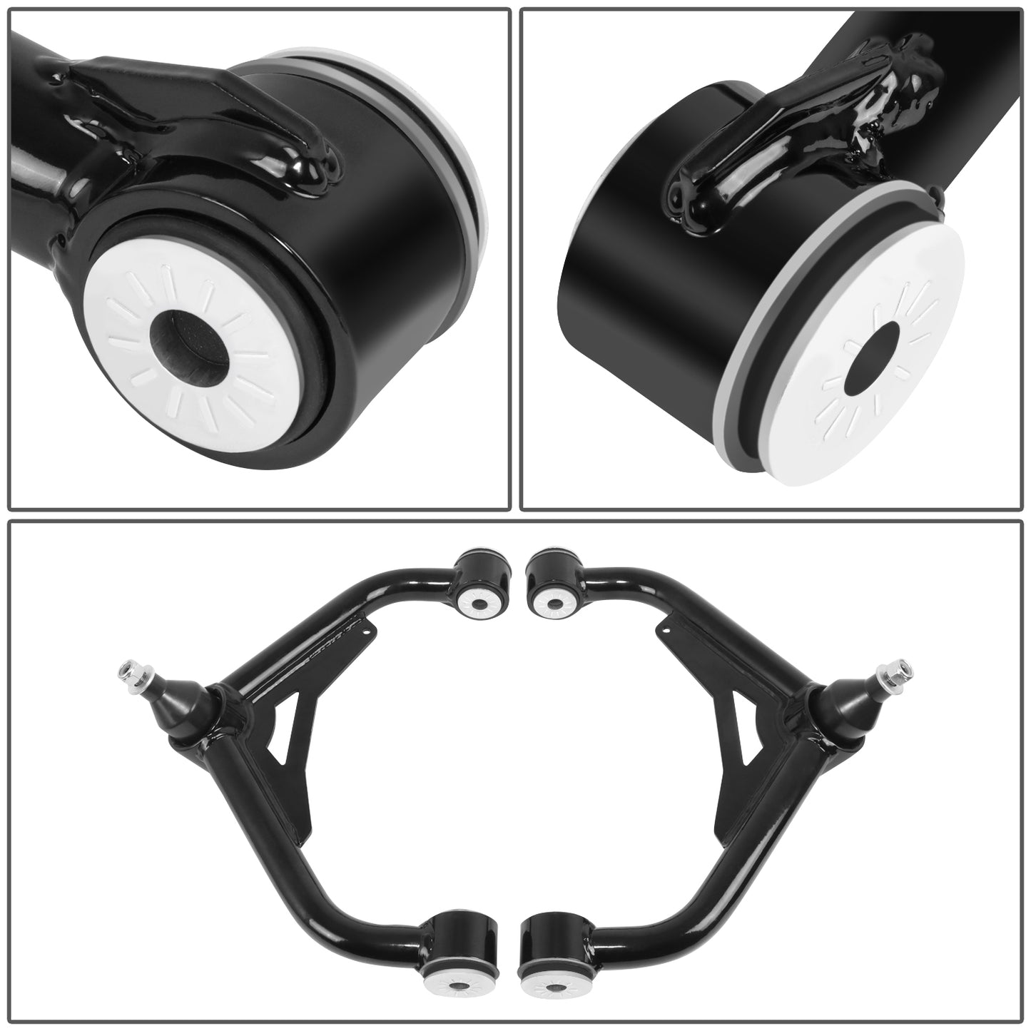 HORQUILLAS 2000-2010 CHEVROLET SILVERADO 2500HD 3500HD?2000-2010 GM SIERRA 2500HD 3500HD?2003-2009 HUMMER H2,BLACK