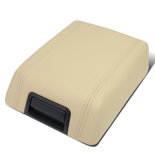 TAPA DE CONSOLA CENTER CONSOLE LID - 04-08 FORD F-150 / 06-08 LINCOLN MARK LT - ONLY FITS MODELS WITH FLOOR SHIFT - BEIGE