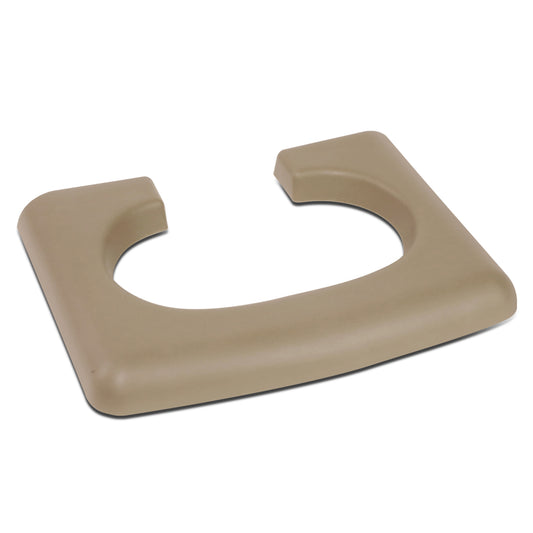 TAPA DE CONSOLA CENTER CONSOLE CUP HOLDER TRIM - 04-14 FORD F-150 - FITS MODELS WITH 40/20/40 BENCH SEATS - BEIGE
