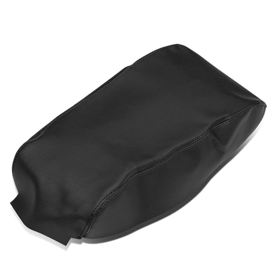 TAPA DE CONSOLA CENTER CONSOLE COVER - 08-10 DODGE CHARGER - SYNTHETIC LEATHER - BLACK