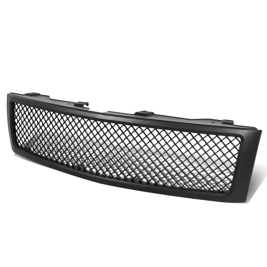 PARRILLA GRILLE - 07-13 CHEVY SILVERADO 1500 - SQUARED MESH - MATTE BLACK