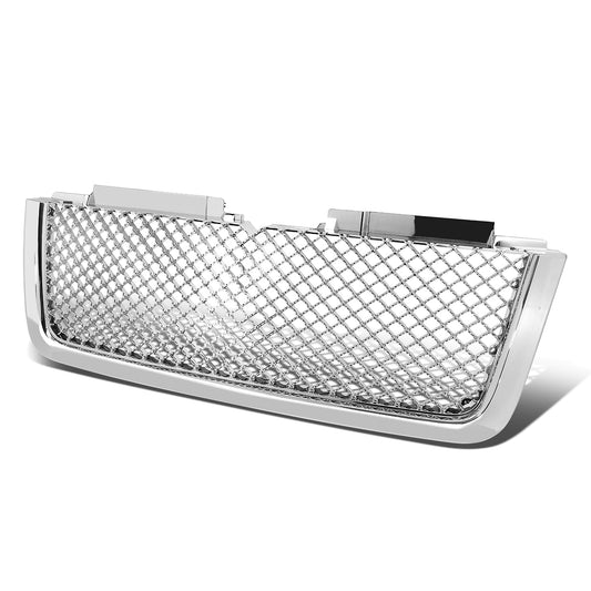PARRILLA GRILLE - 06-09 CHEVROLET TRAILBLAZER - DIAMOND MESH STYLE - ABS - DOES NOT FIT NON LT MODELS - CHROME
