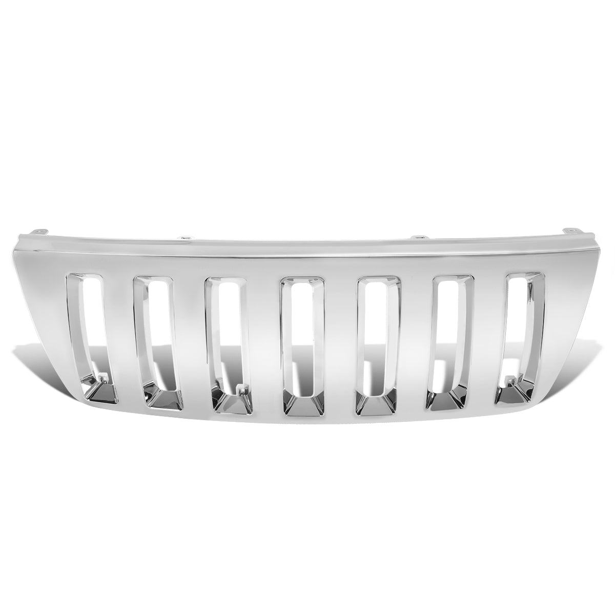 PARRILLA GRILLE - 99-04 JEEP GRAND CHEROKEE - VERTICAL FENCE STYLE - ABS - CHROME