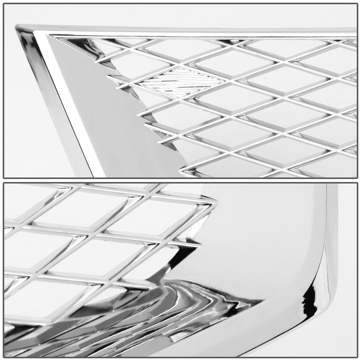 PARRILLA GRILLE - 06-08 HONDA CIVIC - DIAMOND MESH STYLE - ABS - CHROME