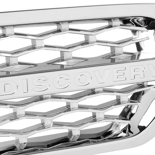 PARRILLA GRILLE - 05-09 LAND ROVER DISCOVERY - HONEYCOMB MESH STYLE - ABS - CHROME