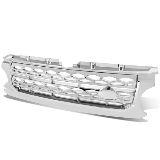 PARRILLA GRILLE - 10-13 LAND ROVER LR4 -DIAMOND MESH STYLE - FRONT UPPER - ABS - CHROME