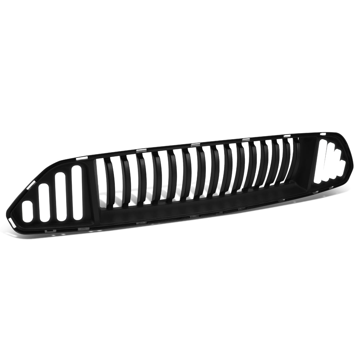 PARRILLA GRILLE - 15-17 FORD MUSTANG - BADGELESS VERTICAL STYLE - W/ LED LIGHT - BLACK