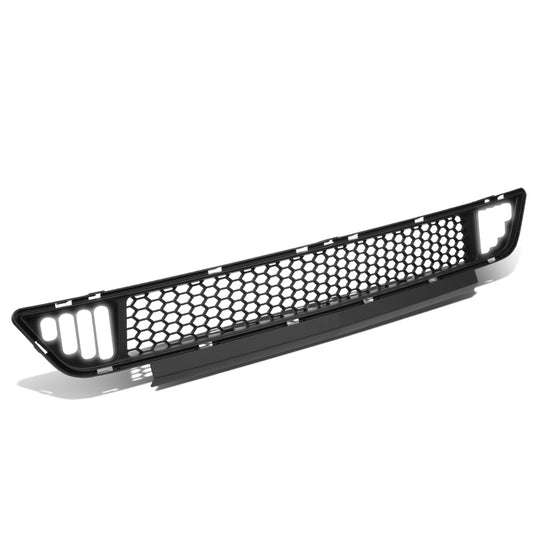 PARRILLA FRONT LOWER GRILLE - 15-17 FORD MUSTANG - HONEYCOMB MESH - W/ LED DRL LIGHT - BLACK