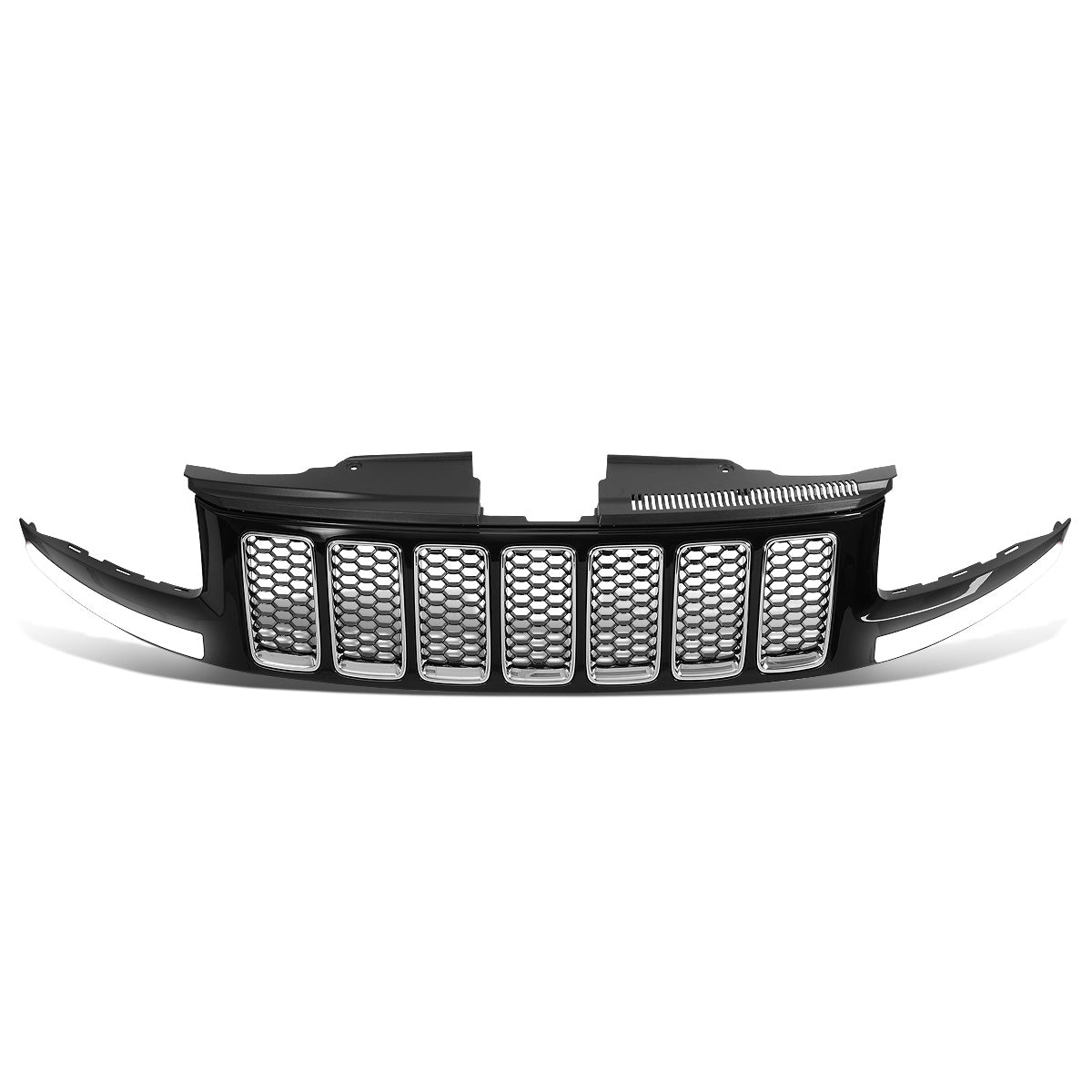 PARRILLA GRILLE - 14-16 JEEP GRAND CHEROKEE - HONEYCOMB MESH - W/ LED DRL LIGHT - LED'S REQUIRE WIRING INTO EXISTING LIGHTING - BLACK