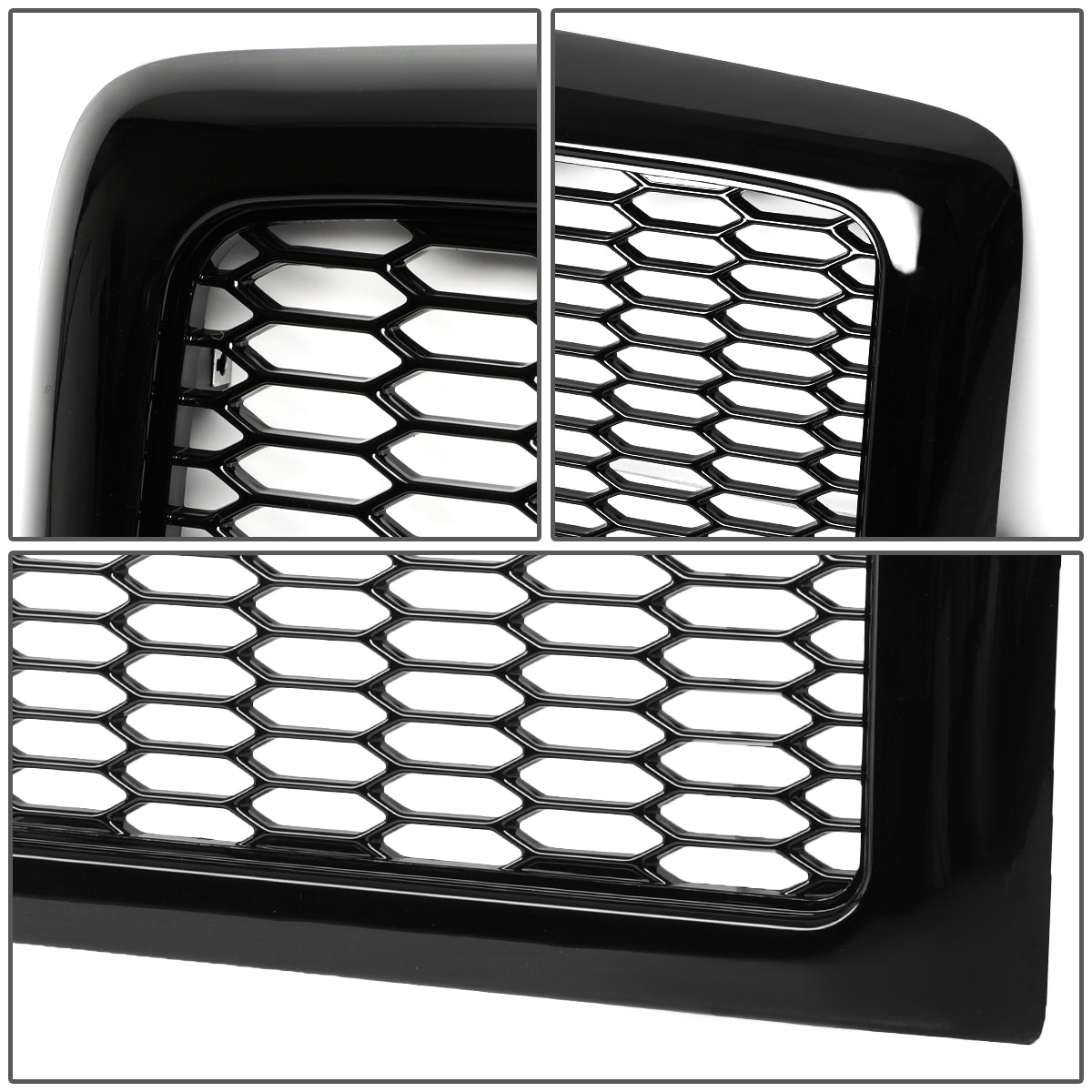 PARRILLA GRILLE - 94-01 DODGE RAM 1500 / 94-02 DODGE RAM 2500, 3500 - HONEYCOMB MESH - BLACK