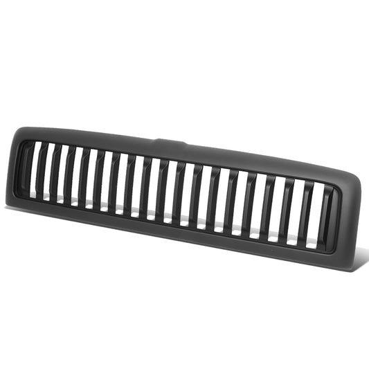 PARRILLA GRILLE - 94-01 DODGE RAM 1500 / 94-02 DODGE RAM 2500, 3500 - VERTICAL FENCE STYLE - MATTE BLACK