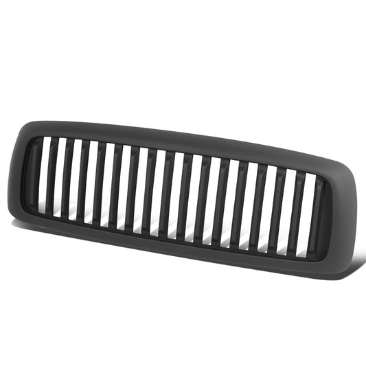 PARRILLA GRILLE - 02-05 DODGE RAM 1500 / 03-05 DODGE RAM 2500, 3500 - VERTICAL FENCE STYLE - MATTE BLACK