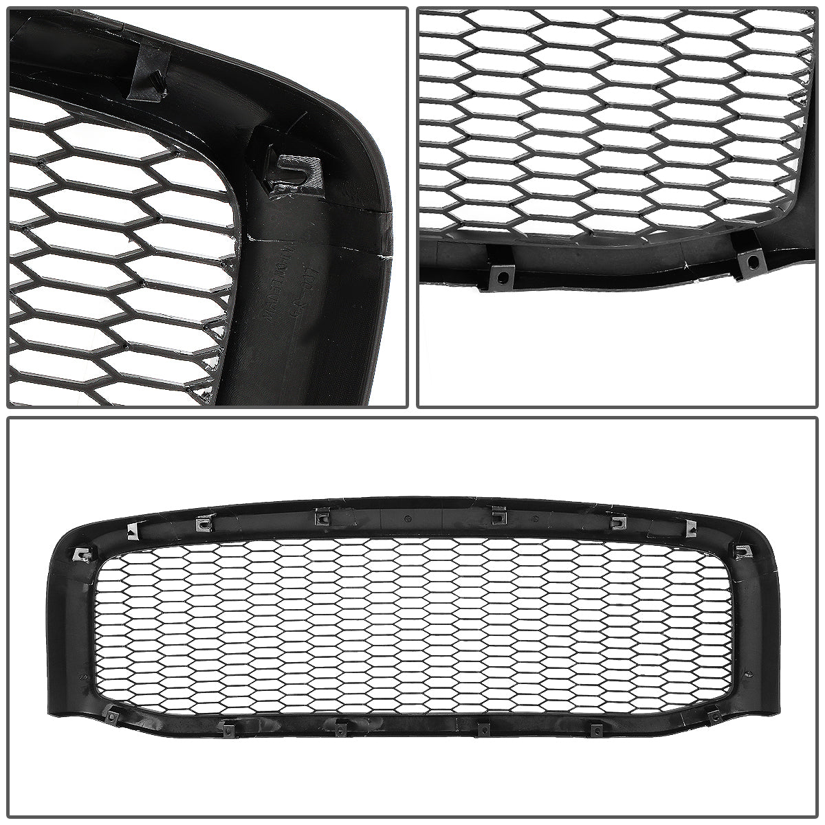 PARRILLA GRILLE - 06-08 DODGE RAM 1500 / 07-09 DODGE RAM 2500, 3500 - HONEYCOMB MESH - BLACK