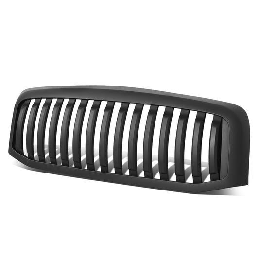 PARRILLA GRILLE - 06-08 DODGE RAM 1500 / 07-09 DODGE RAM 2500, 3500 - VERTICAL FENCE STYLE - MATTE BLACK