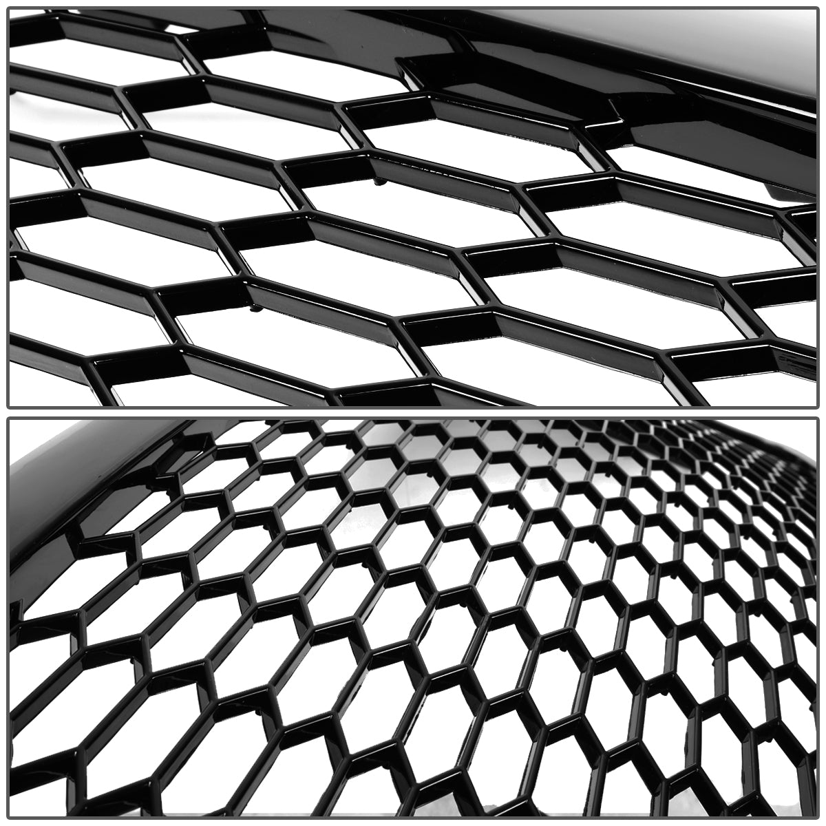 PARRILLA GRILLE - 13-18 DODGE RAM 1500 / 2019 DODGE RAM 1500 CLASSIC - DOES NOT FIT REBEL MODELS - HONEYCOMB MESH - BLACK