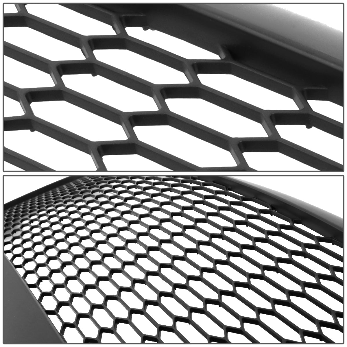 PARRILLA GRILLE - 13-18 DODGE RAM 1500 / 2019 DODGE RAM 1500 CLASSIC - DOES NOT FIT REBEL MODELS - HONEYCOMB MESH - MATTE BLACK