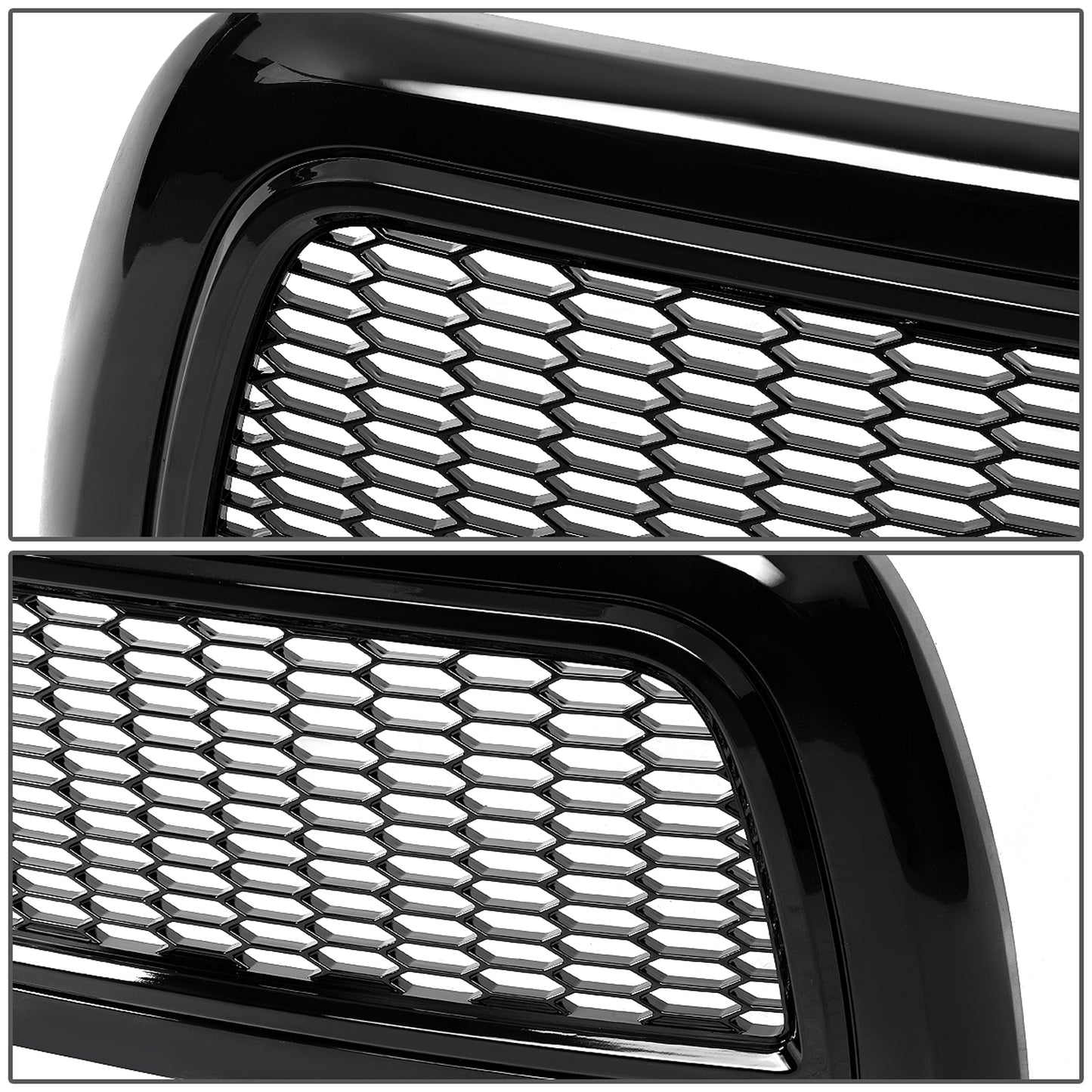 PARRILLA GRILLE - 10-18 DODGE RAM 2500, 3500 - HONEYCOMB MESH - BLACK