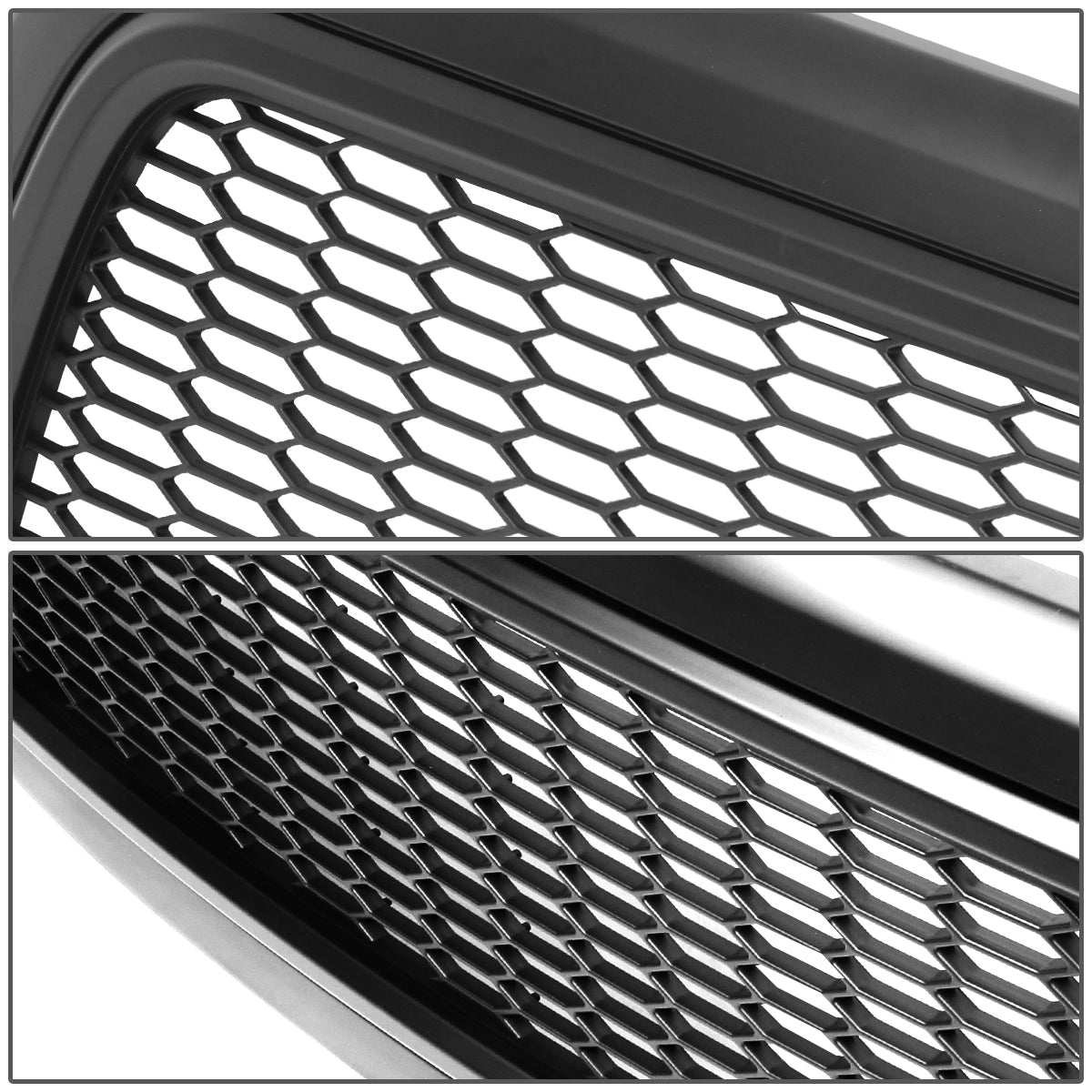 PARRILLA GRILLE - 10-18 DODGE RAM 2500, 3500 - HONEYCOMB MESH - MATTE BLACK