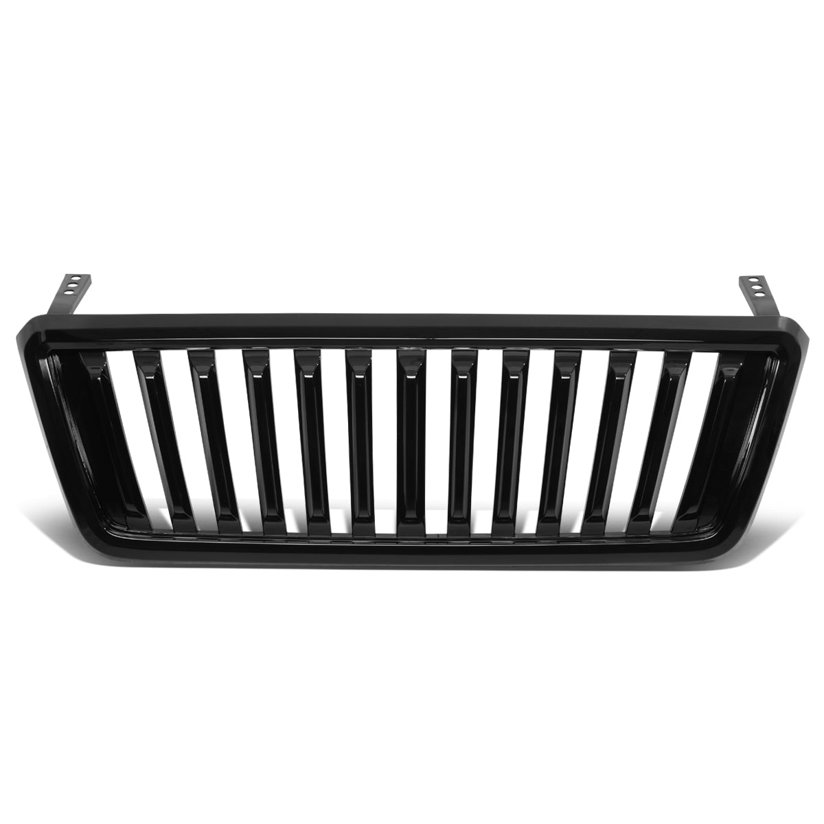 PARRILLA GRILLE - 04-08 FORD F-150 - VERTICAL FENCE STYLE - BLACK