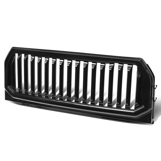 PARRILLA GRILLE - 15-17 FORD F-150 - VERTICAL FENCE STYLE - BLACK