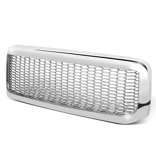 PARRILLA GRILLE - 99-04 FORD F-250, F-350, F-450, F-550 - HONEYCOMB MESH - CHROME