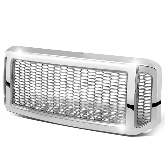 PARRILLA GRILLE - 05-07 FORD F-250, F-350, F-450, F-550 / 2005 FORD EXCURSION - HONEYCOMB MESH - CHROME