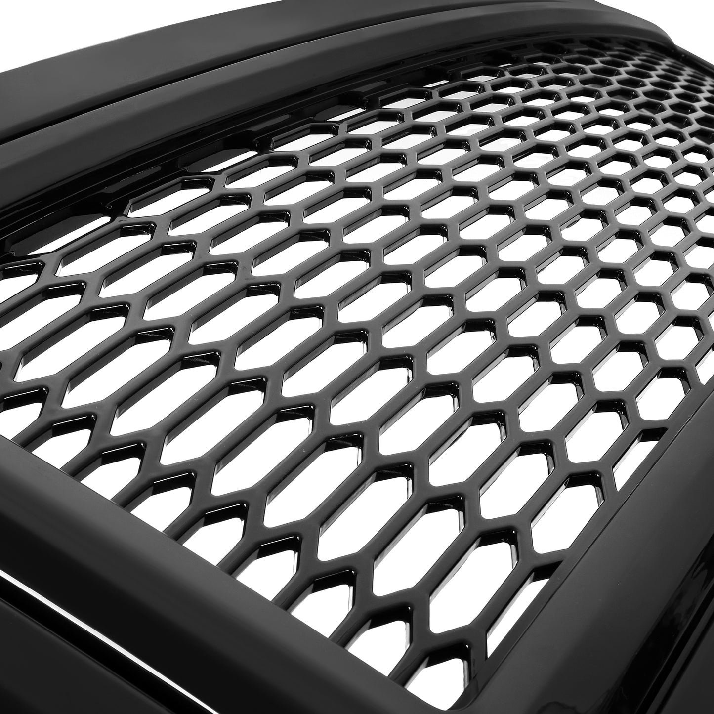 PARRILLA GRILLE - 08-10 FORD F-250, F-350, F-450, F-550 - HONEYCOMB MESH - BLACK